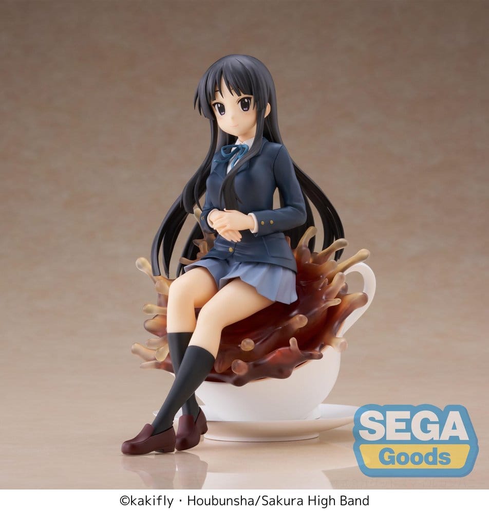 K-ON! Luminasta PVC Figure Mio Akiyama 16 cm