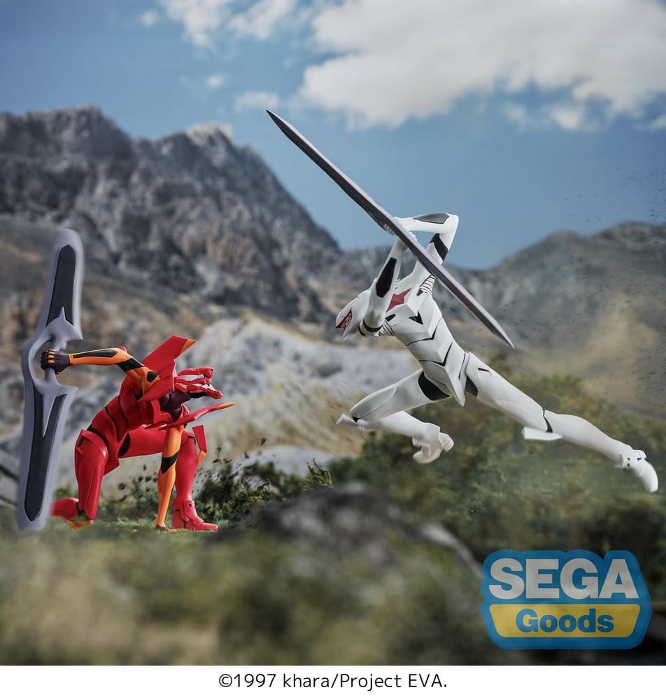 Rebuild of Evangelion XrossLink PVC Figure The End of Evangelion EVA Mass Production Model 18 cm