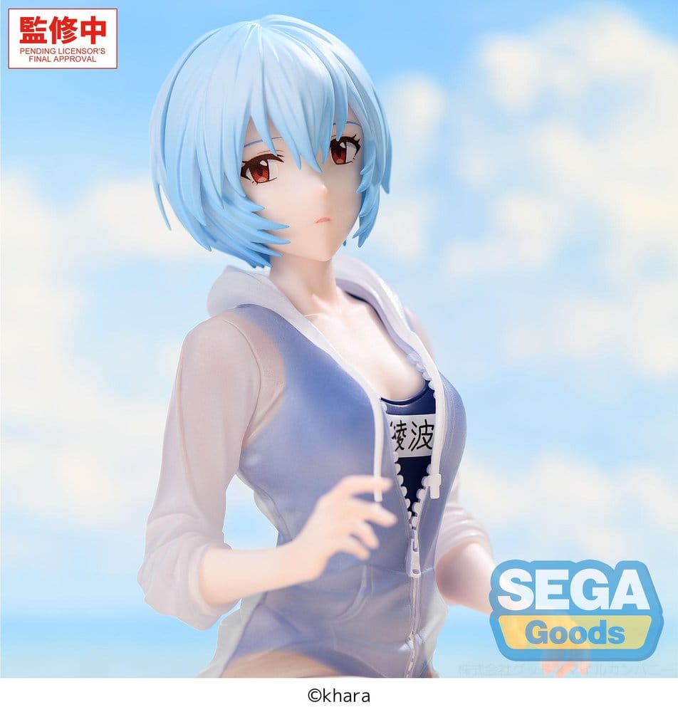 Rebuild of Evangelion Yumemirize PVC Figure Rei Ayanami School Swimsuit Ver. 13 cm