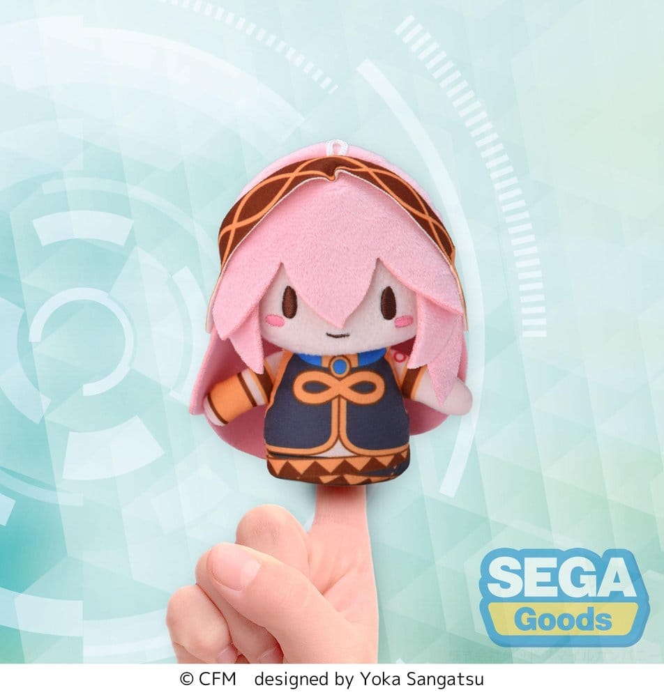 Megurine Luka Fuwa Petit Plush Figure Finger Mascot 10 cm