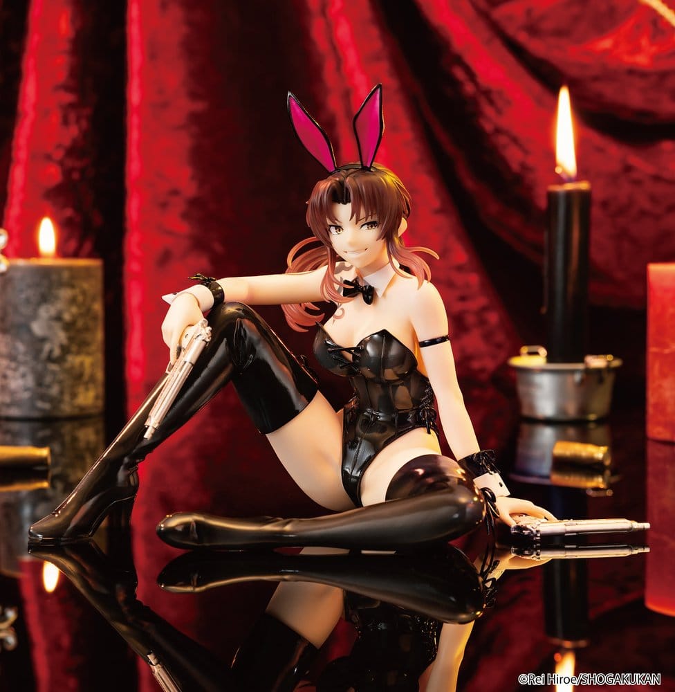 Black Lagoon One-Seventh Carat PVC Statue 1/7 Revy Bunny Ver. 16 cm