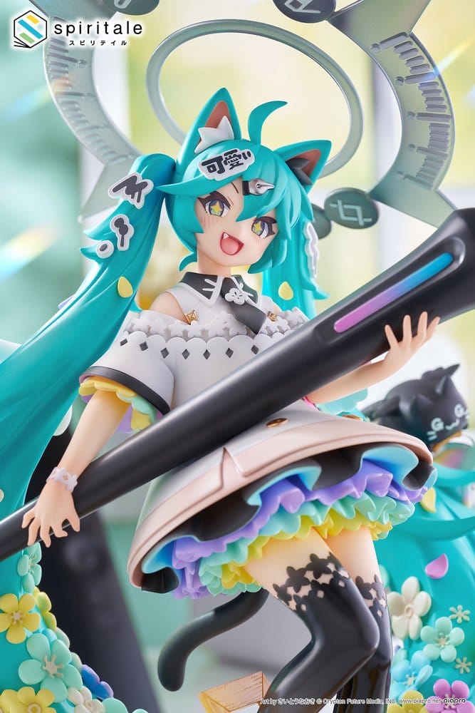 Hatsune Miku x Naoki Saito PVC Statue 1/7 My Figure Making! The Painter Ver. 34 cm