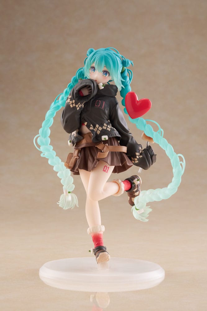 Hatsune Miku PVC Statue Hatsune Fashion Outdoor Spring Ver. 18 cm