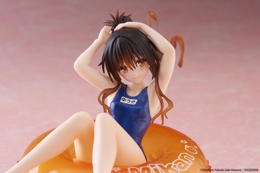To Love-Ru Darkness Aqua Float Girls PVC Statue Mikan Yuki 10 cm