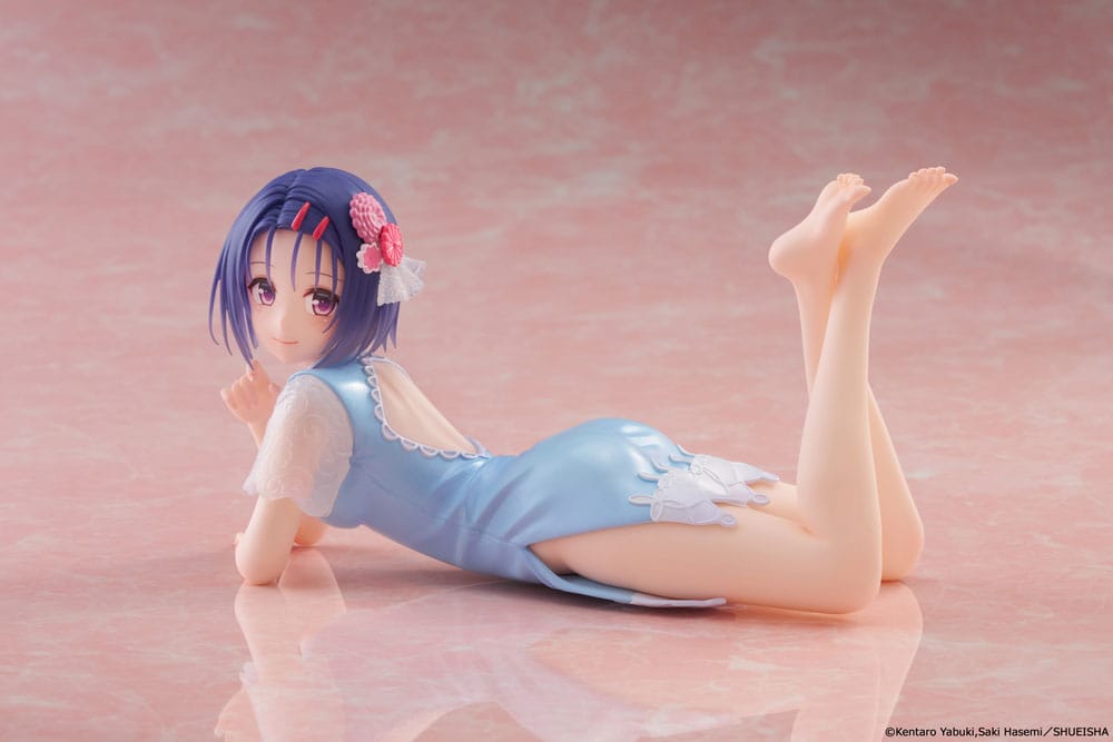 To Love-Ru Darkness PVC Statue Desktop Cute Figure Haruna Sairenji (China Dress Ver.) 13 cm
