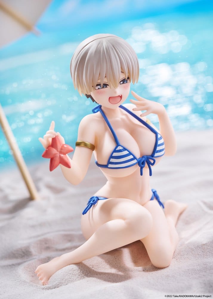 Uzaki-chan Wants to Hang Out! Desktop Cute PVC Figure Hana Uzaki (Swim wear Ver.) 13 cm