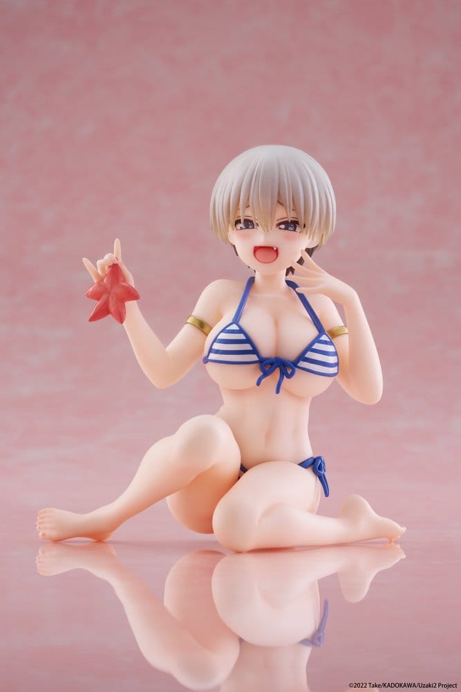 Uzaki-chan Wants to Hang Out! Desktop Cute PVC Figure Hana Uzaki (Swim wear Ver.) 13 cm