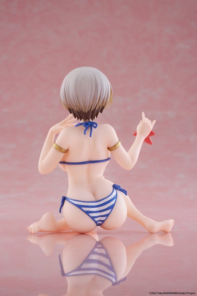 Uzaki-chan Wants to Hang Out! Desktop Cute PVC Figure Hana Uzaki (Swim wear Ver.) 13 cm