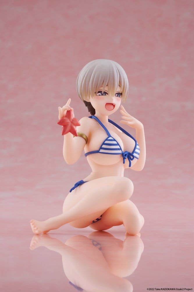 Uzaki-chan Wants to Hang Out! Desktop Cute PVC Figure Hana Uzaki (Swim wear Ver.) 13 cm