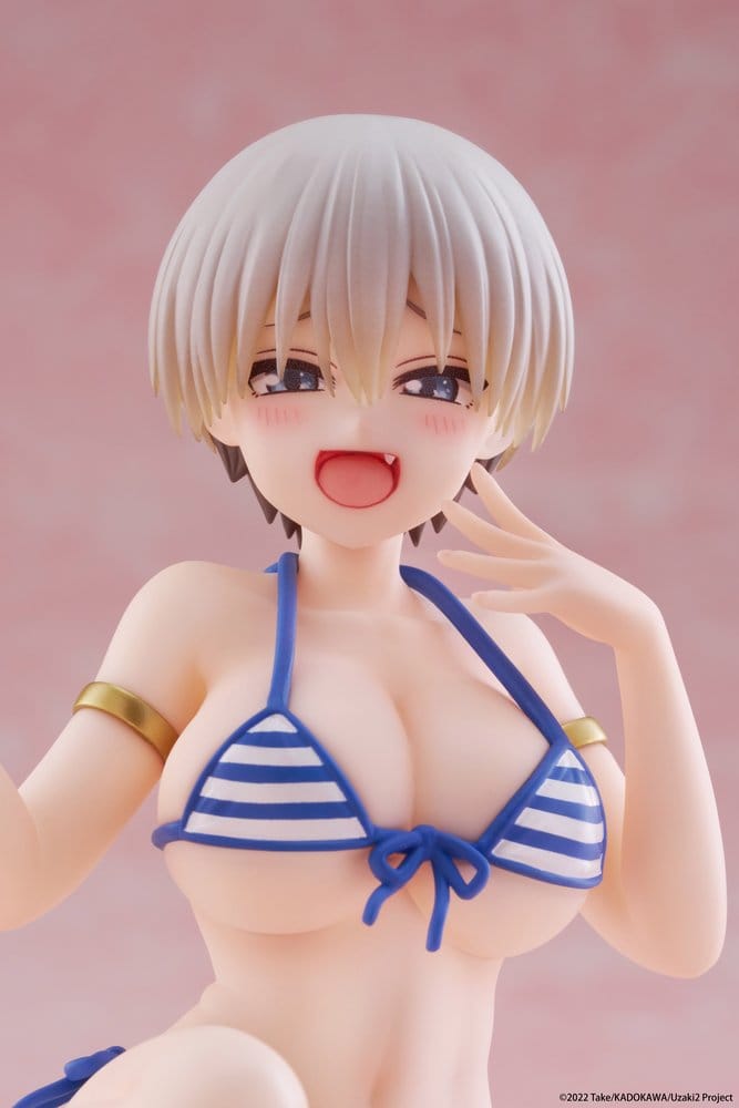 Uzaki-chan Wants to Hang Out! Desktop Cute PVC Figure Hana Uzaki (Swim wear Ver.) 13 cm