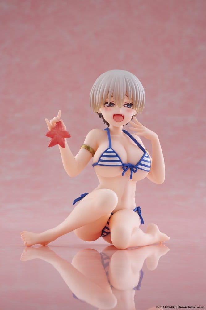 Uzaki-chan Wants to Hang Out! Desktop Cute PVC Figure Hana Uzaki (Swim wear Ver.) 13 cm
