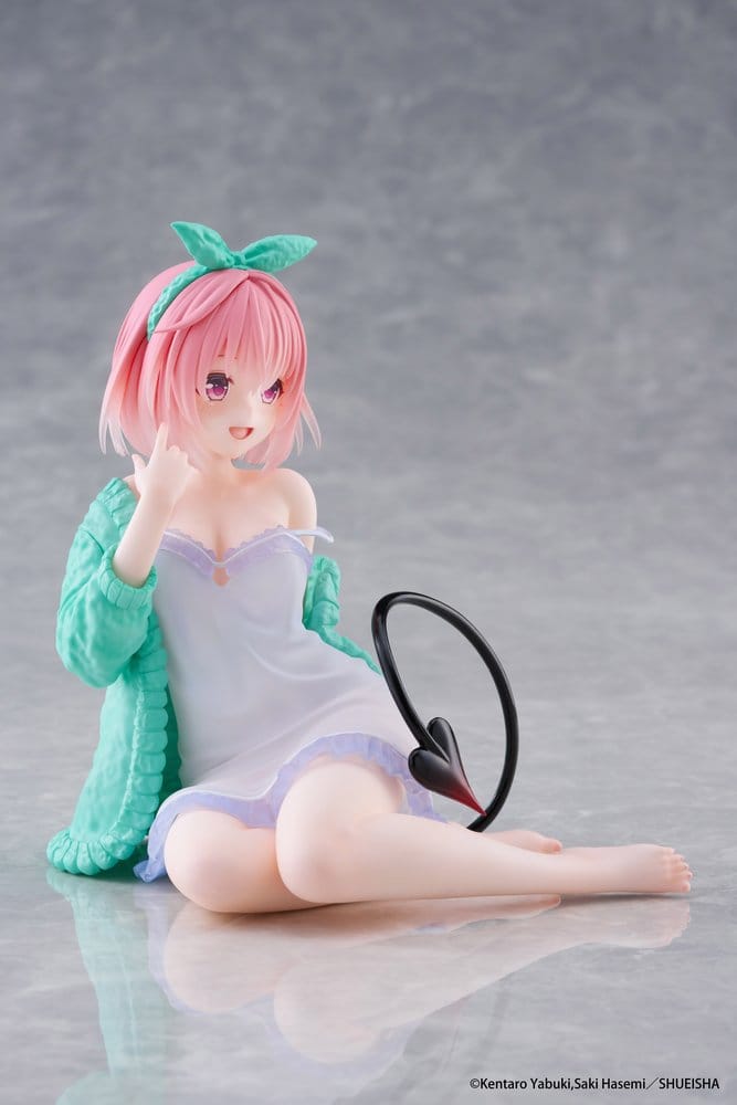 To Love-Ru Desktop Cute PVC Figure Momo (Roomwear Ver.) 13 cm