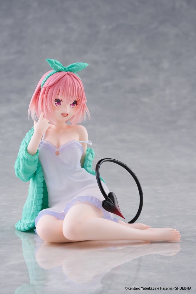 To Love-Ru Desktop Cute PVC Figure Momo (Roomwear Ver.) 13 cm