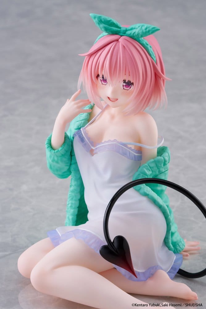 To Love-Ru Desktop Cute PVC Figure Momo (Roomwear Ver.) 13 cm
