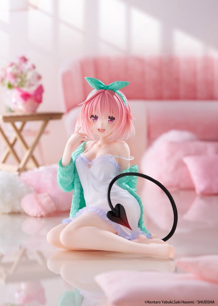 To Love-Ru Desktop Cute PVC Figure Momo (Roomwear Ver.) 13 cm