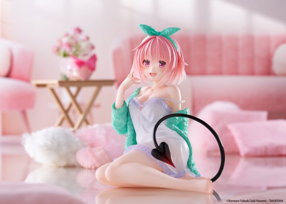To Love-Ru Desktop Cute PVC Figure Momo (Roomwear Ver.) 13 cm