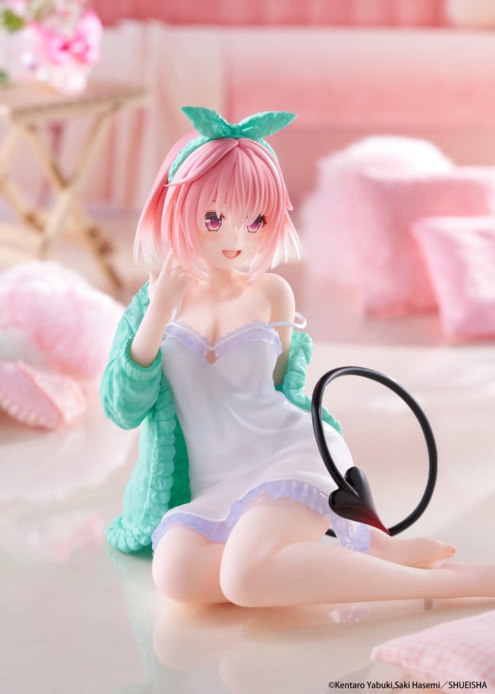 To Love-Ru Desktop Cute PVC Figure Momo (Roomwear Ver.) 13 cm
