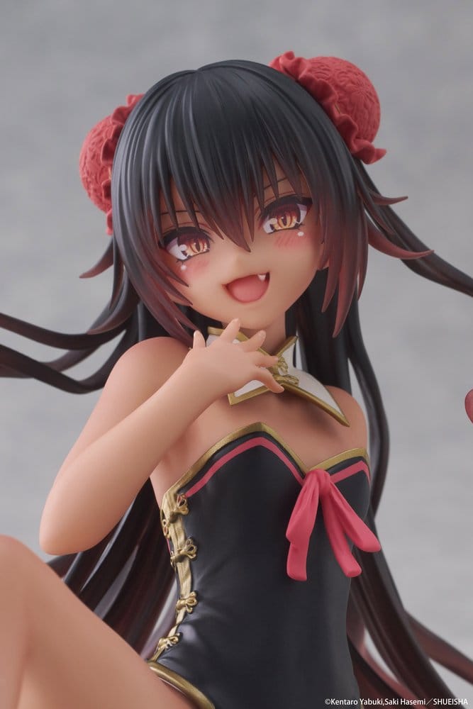 To Love-Ru Darkness Desktop Cute PVC Figure Nemesis (Chinese Dress Ver.) 13 cm