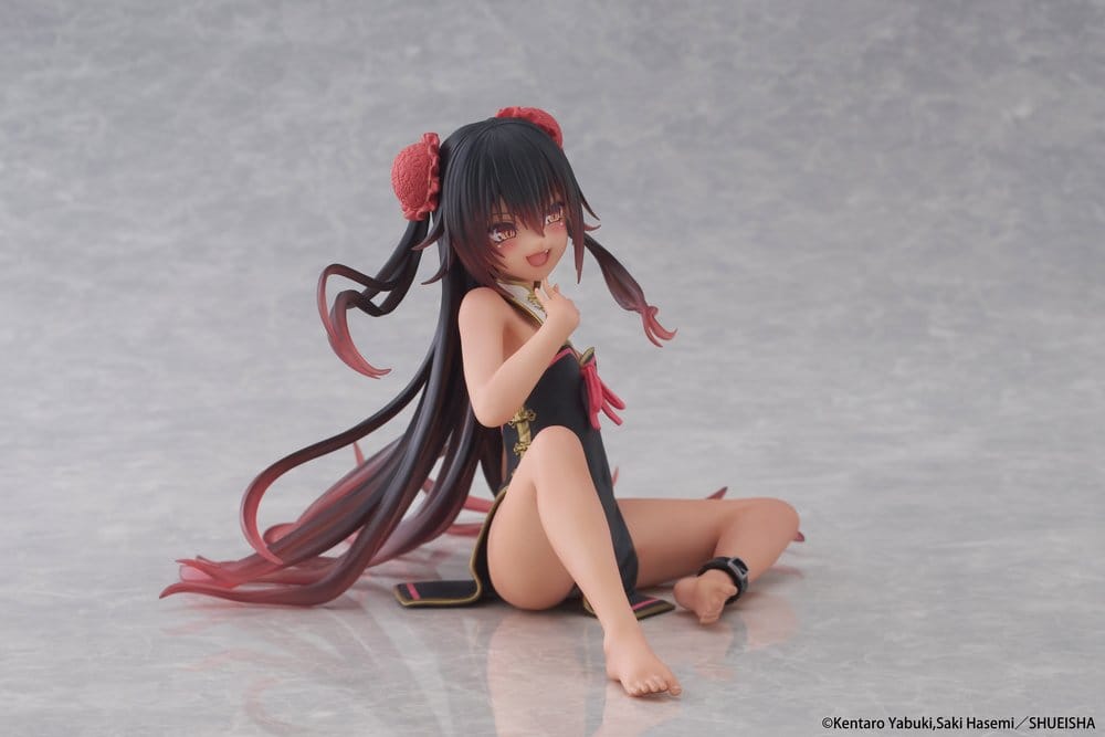 To Love-Ru Darkness Desktop Cute PVC Figure Nemesis (Chinese Dress Ver.) 13 cm