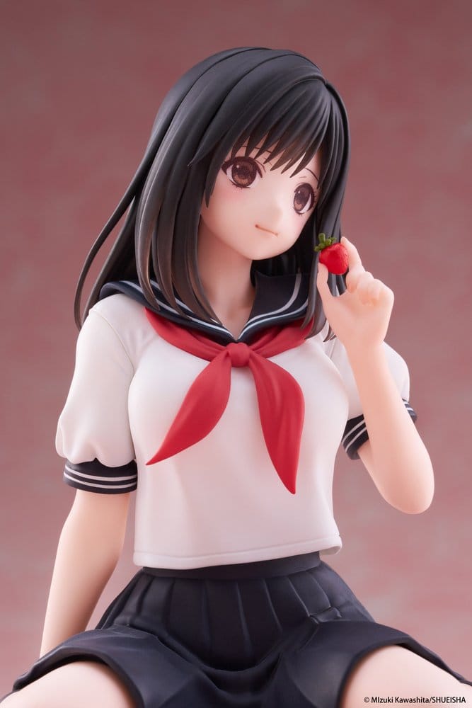 Strawberry 100% Desktop Cute PVC Figure Aya Tojo (School uniform Ver.) 13 cm