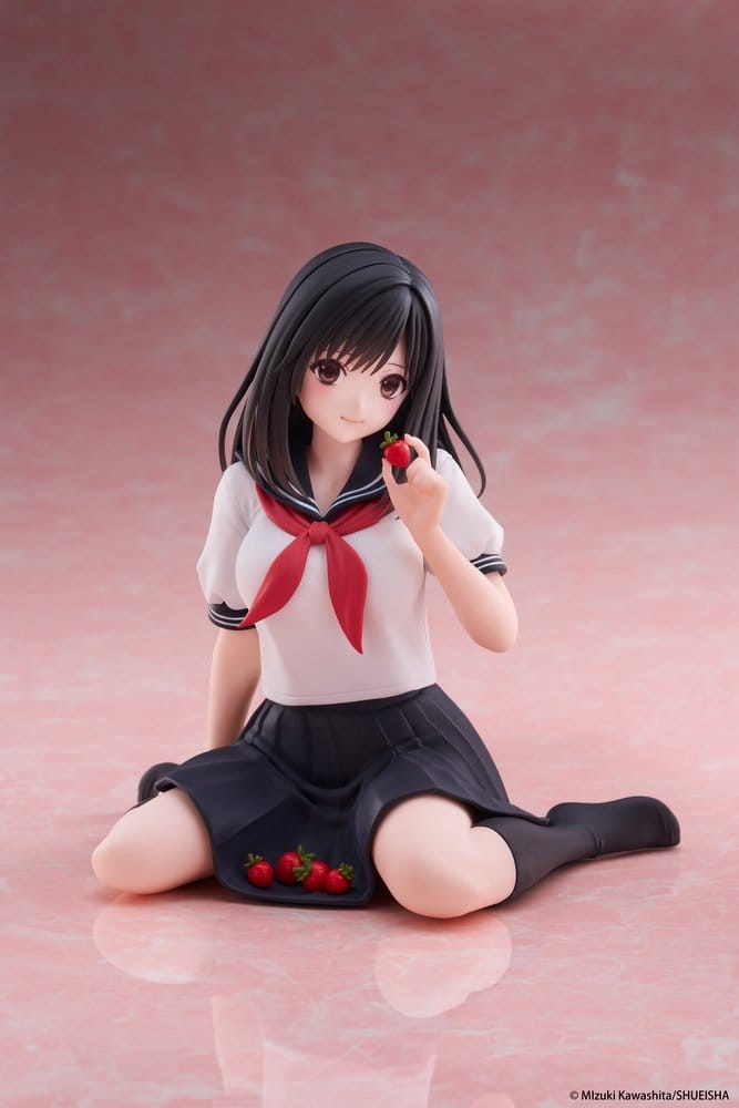 Strawberry 100% Desktop Cute PVC Figure Aya Tojo (School uniform Ver.) 13 cm