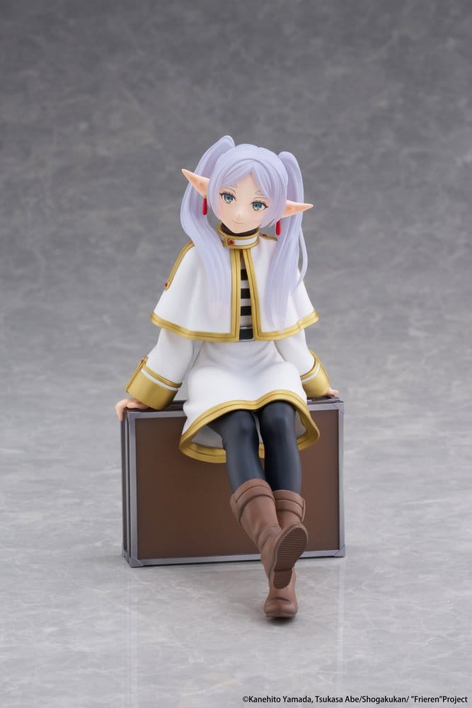 Frieren: Beyond Journey's End PVC Figure Desktop Cute Frieren (Trunk Case Ver.) Reissue 13 cm