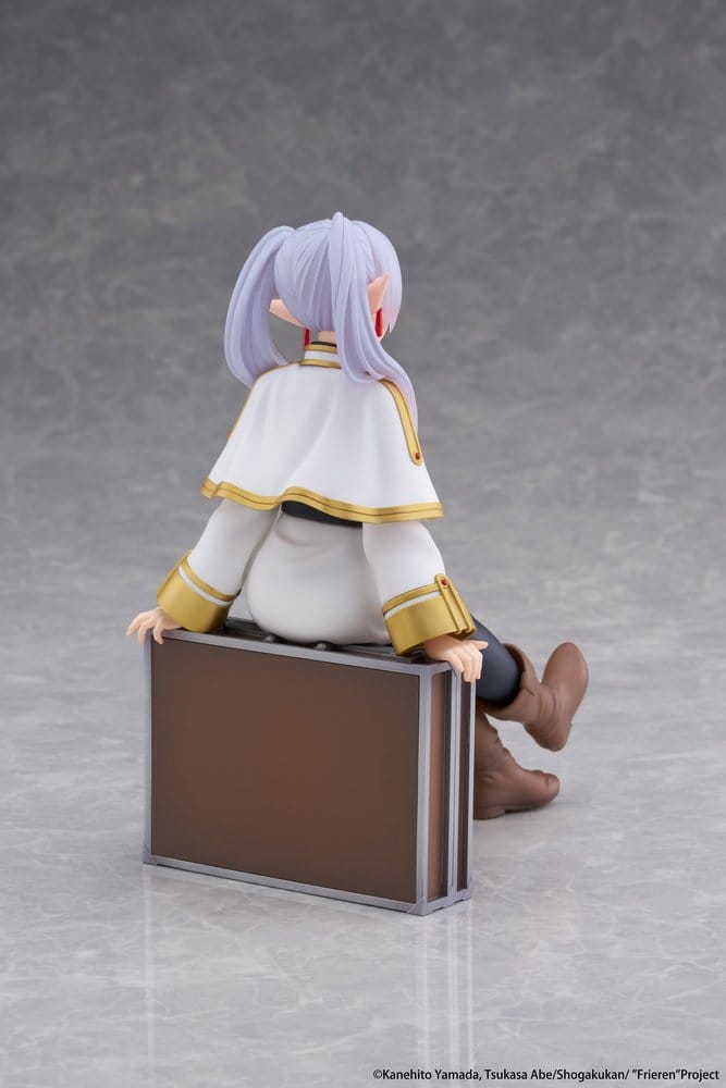 Frieren: Beyond Journey's End PVC Figure Desktop Cute Frieren (Trunk Case Ver.) Reissue 13 cm