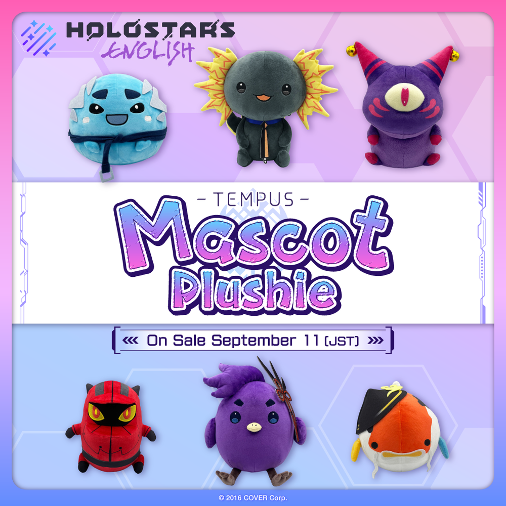 [Pre-order] HOLOSTARS English -TEMPUS- Mascot Plushie