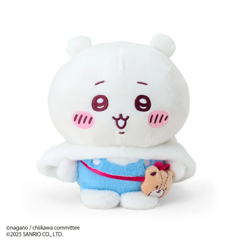 [Pre-order] "Chiikawa x Sanrio " Chiikawa Plush Toy - Chiikawa x Hello Kitty