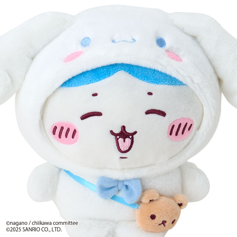 [Pre-order] "Chiikawa x Sanrio " Chiikawa Plush Toy - Hachiware x Cinnamoroll