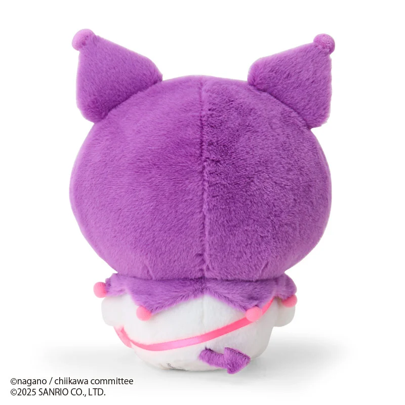 [Pre-order] "Chiikawa x Sanrio " Chiikawa Plush Toy - Momonga x Kuromi