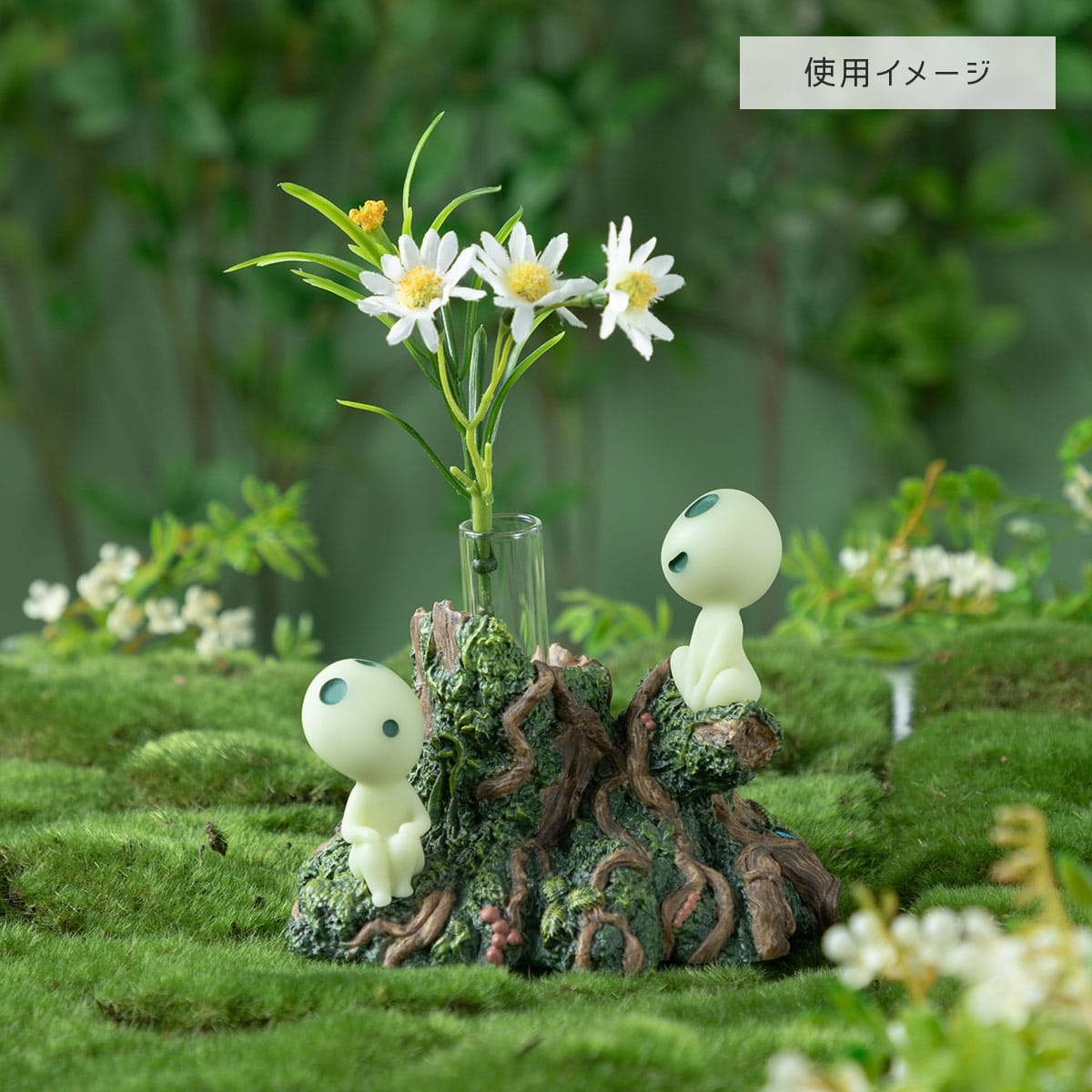 [Pre-order] Princess Mononoke Vase Kodama Single flower