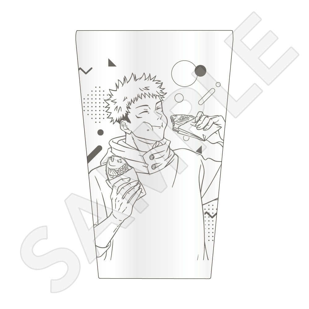[Pre-order] "Jujutsu Kaisen" Anime 5th Anniversary x GIGO Colloration 2026 ver. - Stainless Steel Thermo Long Tumbler - Itadori Yuji