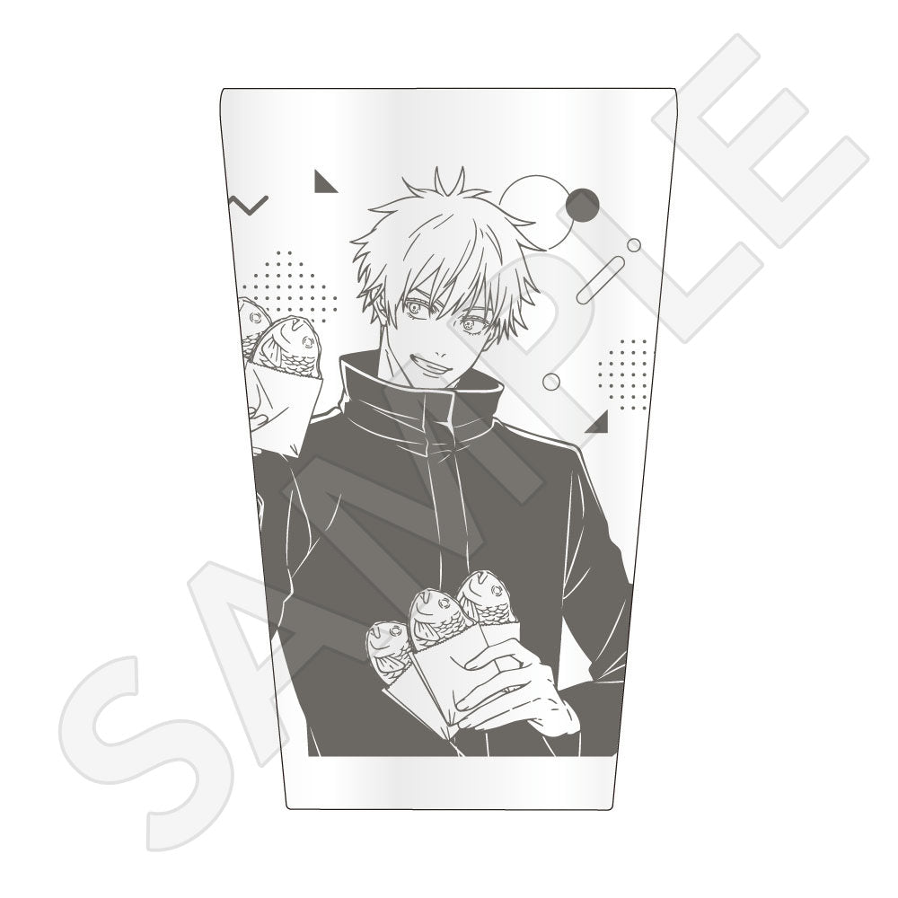 [Pre-order] "Jujutsu Kaisen" Anime 5th Anniversary x GIGO Colloration 2026 ver. - Stainless Steel Thermo Long Tumbler - Satoru Gojo