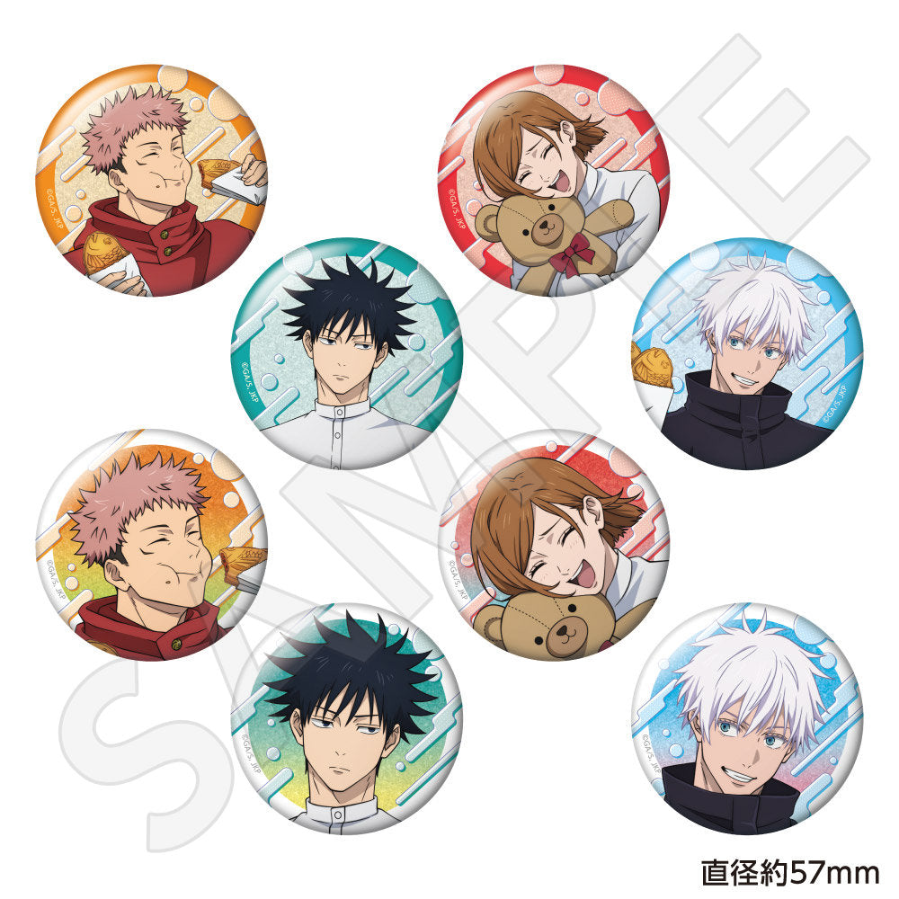 [Pre-order] "Jujutsu Kaisen" Anime 5th Anniversary x GIGO Colloration 2026 ver. - Trading Glitter Can Badge