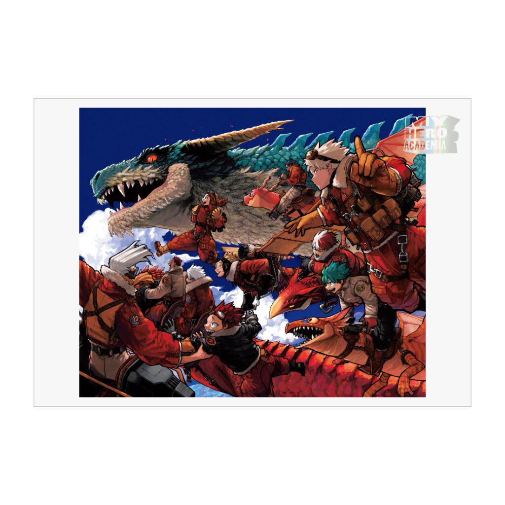 [In stock] JUMP Store Limited "My Hero Academia" A5 Postcard No. 02