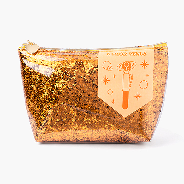 [Pre-order] "Pretty Guardian Sailor Moon" Official Store Original Glitter Pouch - Sailor Venus