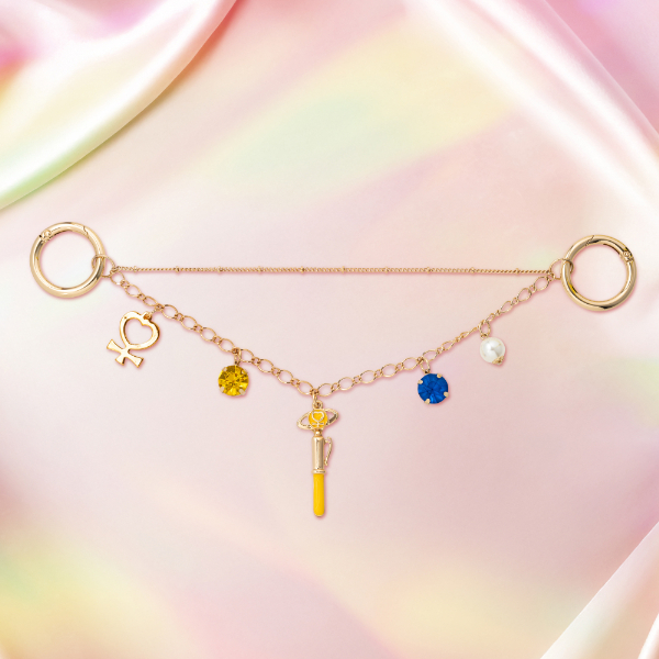 [Pre-order] "Pretty Guardian Sailor Moon" Official Store - Bag Charm Chain Transformation Pen (Minako Aino)