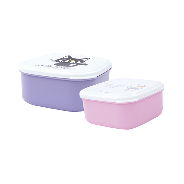 [Pre-order] "Pretty Guardian Sailor Moon" Official Store - Lunch Series 2-Piece Sealable Container Set: Luna & Store Logo