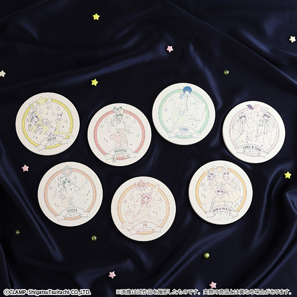 [Pre-order] "Cardcaptor Sakura" Full Moon Coaster / Sakura Kinomoto