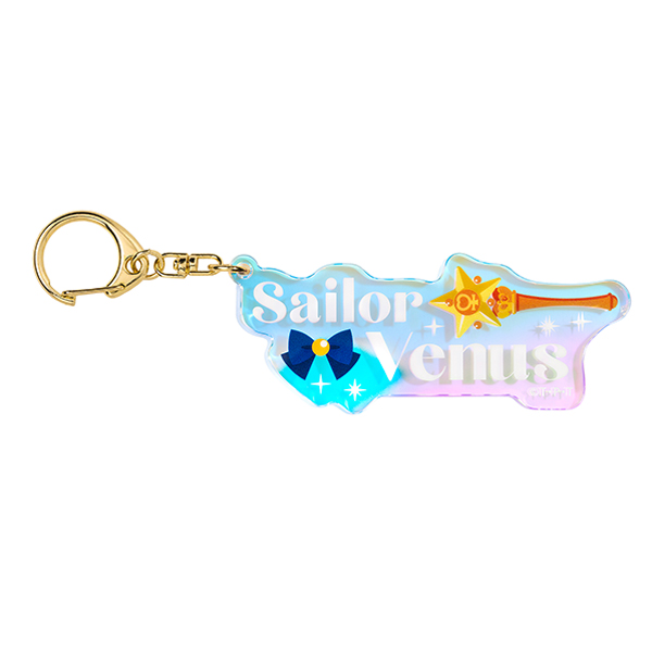 [Pre-order] "Pretty Guardian Sailor Moon" Official Store - Name Acrylic Keychain (Sailor Venus)