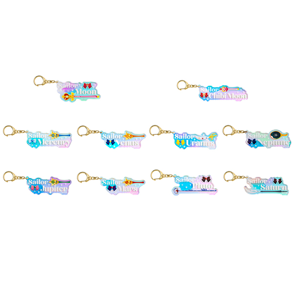 [Pre-order] "Pretty Guardian Sailor Moon" Official Store - Name Acrylic Keychain (Sailor Moon)