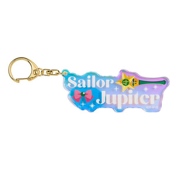 [Pre-order] "Pretty Guardian Sailor Moon" Official Store - Name Acrylic Keychain (Sailor Jupiter)