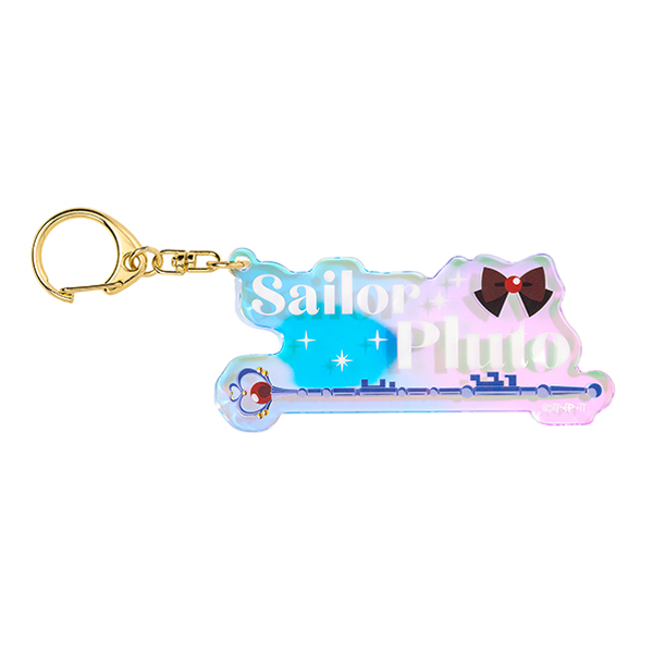[Pre-order] "Pretty Guardian Sailor Moon" Official Store - Name Acrylic Keychain (Sailor Pluto)
