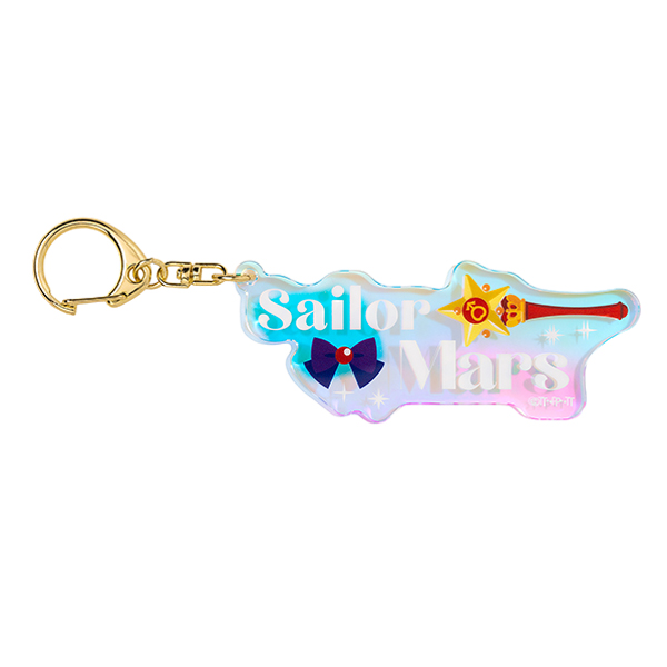 [Pre-order] "Pretty Guardian Sailor Moon" Official Store - Name Acrylic Keychain (Sailor Mars)