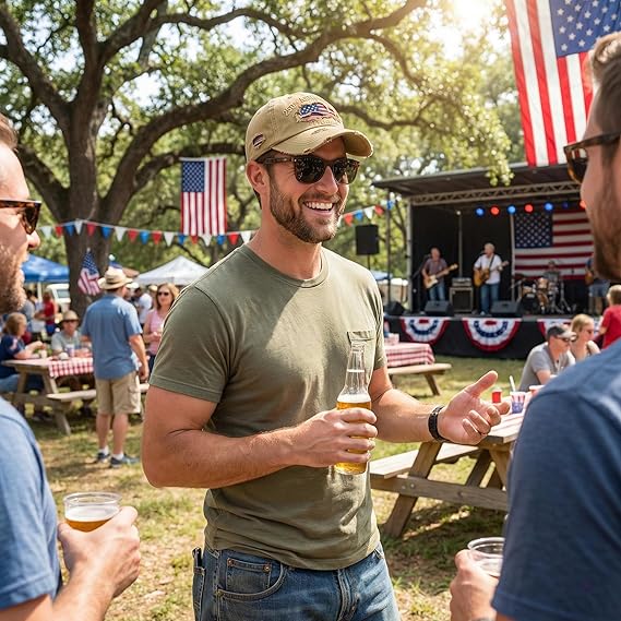 USA 250th Anniversary Eagle Hat – Patriotic Baseball Cap