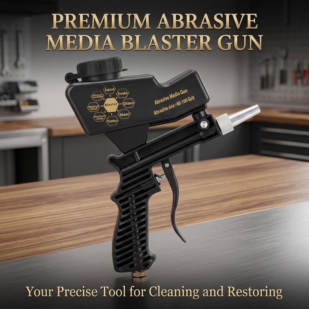 Heavy Duty Sand Blaster Gun For Rust And Paint Removal
