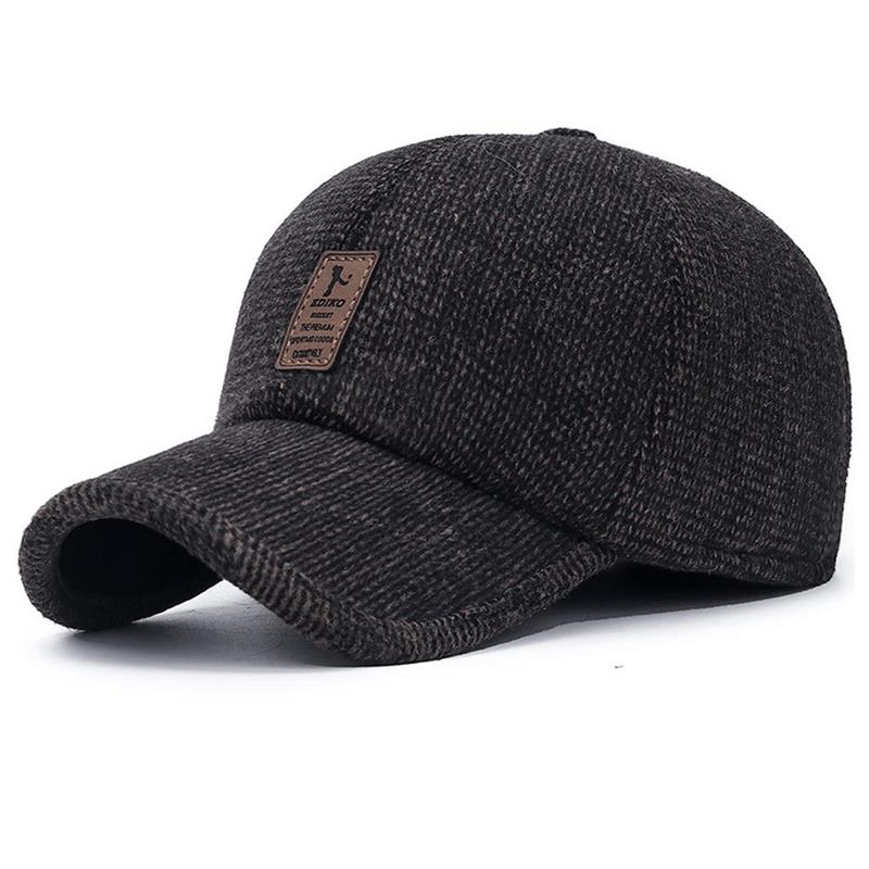 🔥49% off before Christmas 🥳-Men's Winter Baseball Cap - With Ear Muffs, Thickened Warm Hat