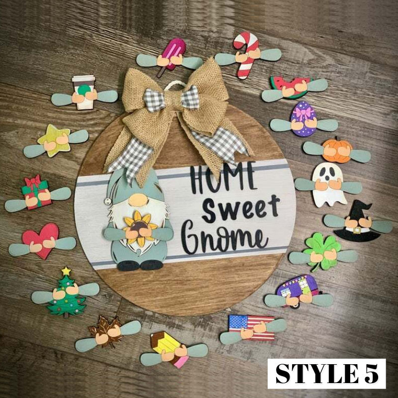 🔥50% OFF🔥Cute Gnome Door Hanger - 2022 New Year Sale🔥