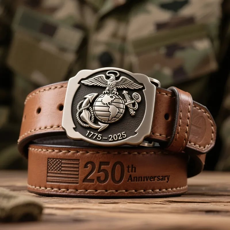 US Marine Corps 250th Anniversary Belt